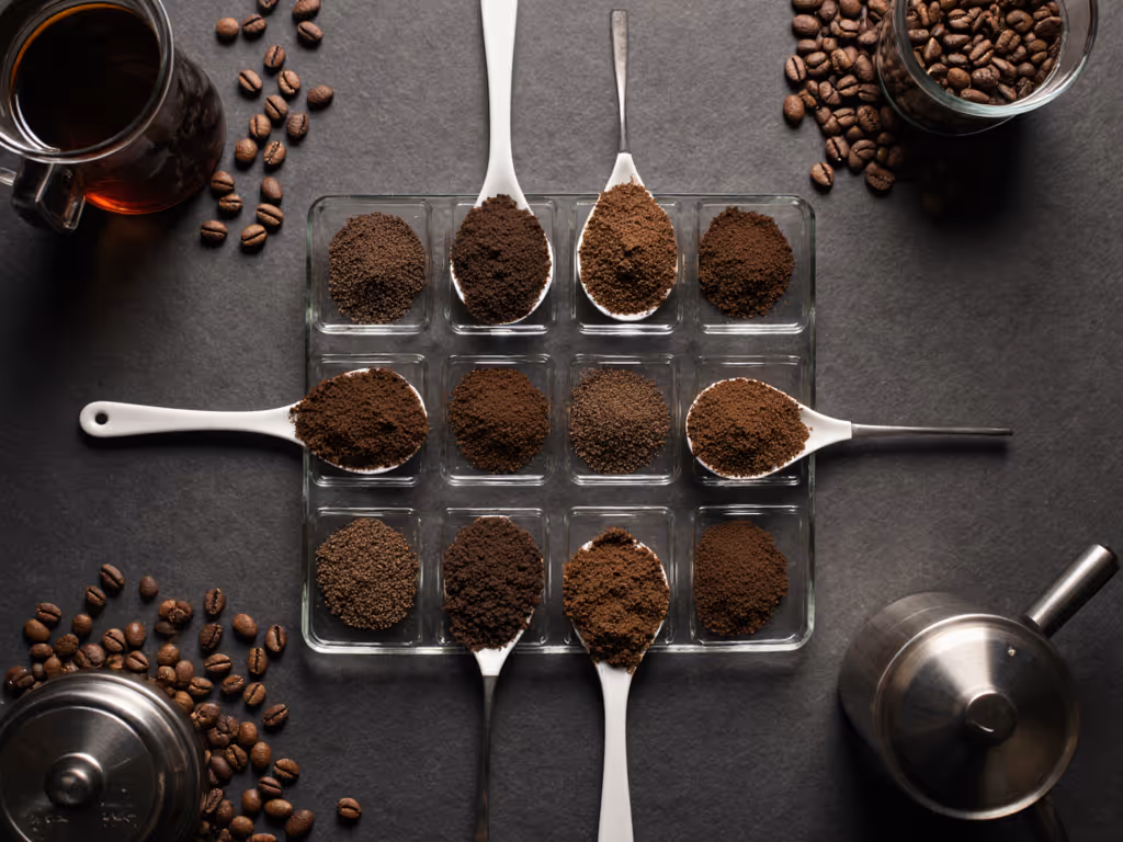 coffee grind particle comparison