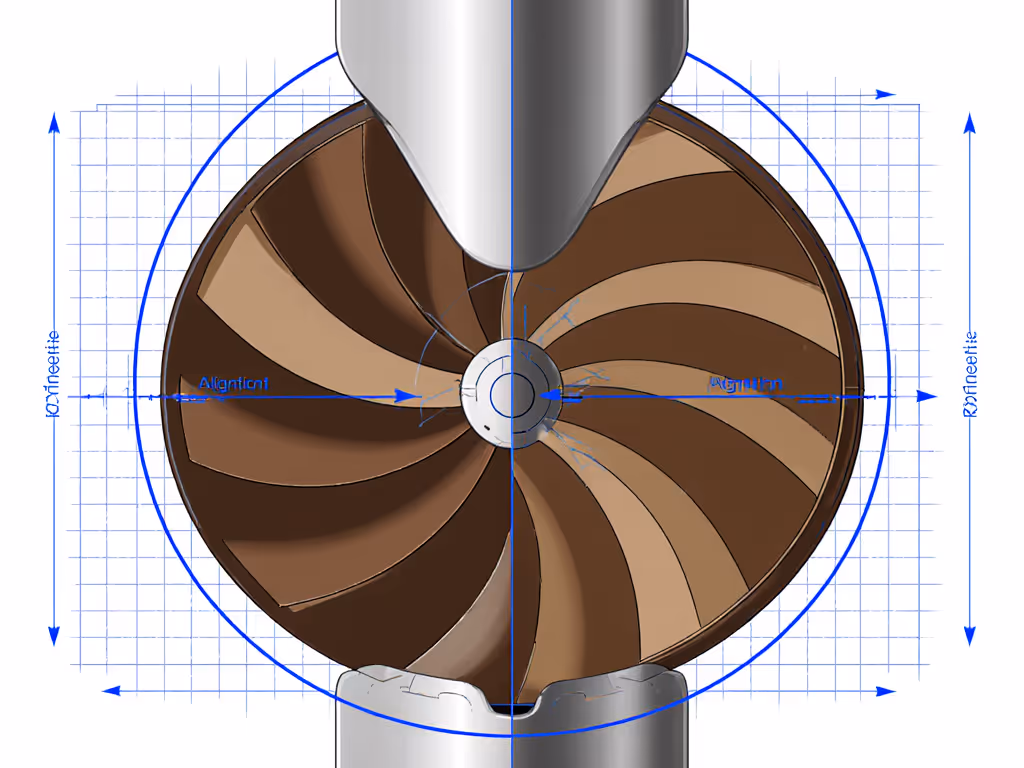 burr alignment comparison showing proper vs misaligned burrs