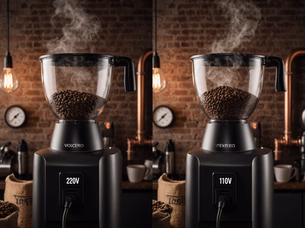 Commercial Coffee Grinders: EU 220V vs US 110V Voltage Guide