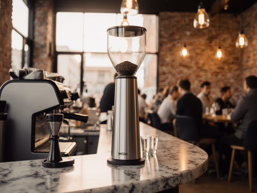 Vertical Profile Grinders: Optimize Small Cafe Counters